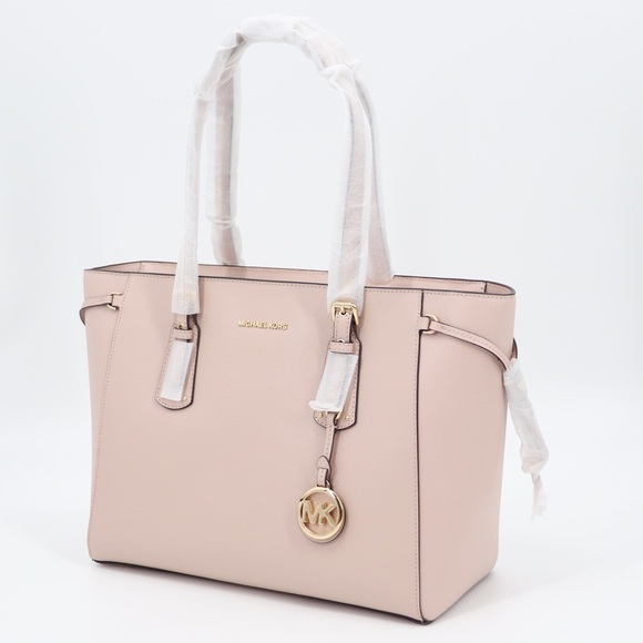 Brand New Michael Kors Voyager Saffiano Leather Tote Pink - Picture 4 of 12